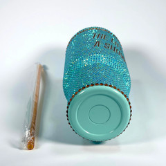 Taylor Swift The Life of a Showgirl Glitter Tumbler 30oz Mint Green ✅FAST SHIP✅