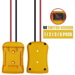 Power Connector DIY Battery Adapter Holder Dock For DeWalt 18V/20V Max Battery