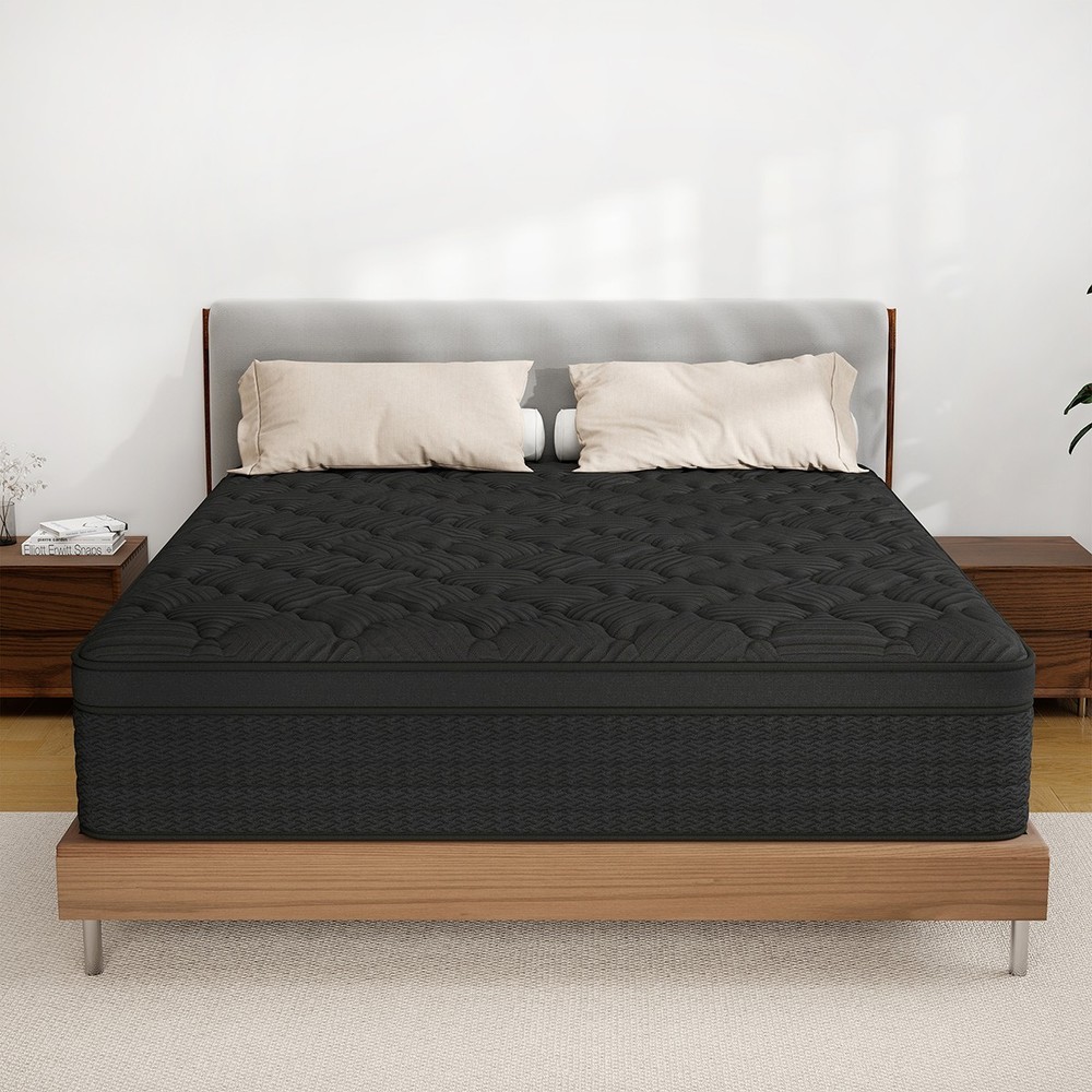 12″14″ Mattress in a Box Pocket Spring Gel Memory Foam Twin Full Queen King Size