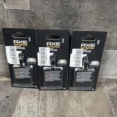 Lot Of 3 AXE Car Air Fresheners 30 Days Fresh Dark Temptation
