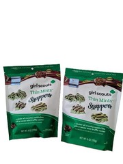 2-PACKS Edward Marc Chocolatier Girl Scouts Thin Mints Bites 6 Oz-EXP. 12/2026