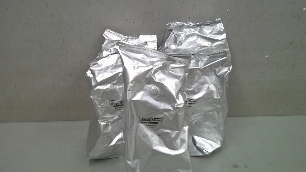 Krispy Kreme Espresso Whole Coffee Bean Coffee – 1.5lb Bag – Pack of 5 Bags