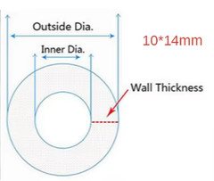 10Meters Transparent Food Grade Silicone Tube 2 4 6 8 10 12 16 20Mm Flexible Gar