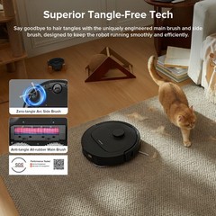 Roborock QV 35A Robot Vacuum, 8000Pa, Obstacle Avoidance – Certified Refurbished
