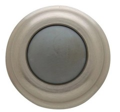 New Sealed Baldwin Wall Flush Convex Bumper 1″ diameter Satin Nickel – 4015.150