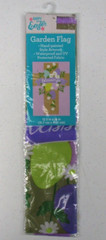 Blessings Garden Flag – 12.5 in x 18 in Floral / Cross Waterproof UV Protected