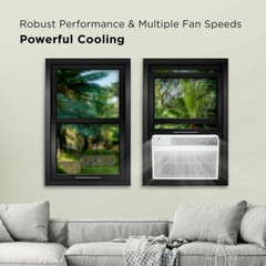 TCL H6W24W 6000 BTU 250 Sq. Ft. Smart Window Air Conditioner