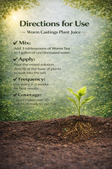 Worm Castings Plant Juice – Concentrated Soil Amendment