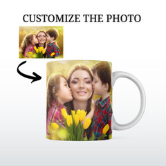 Personalized mug with text photo name logo personalized gift funny coffee mug 14