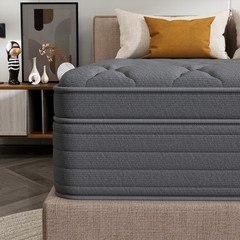12″ 14″ Mattress in a Box Gel Memory Foam Pocket Spring Twin Full Queen King