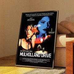 Mulholland Drive Movie Poster, Classic Film Wall Art, Retro Cinema Print