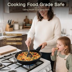 21 Pcs Non-Stick Ceramic Cookware Set, Detachable Handle, Oven Safe, Induction R