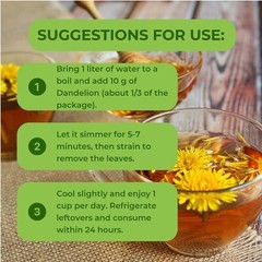 Dandelion Loose Leaf and Root Tea – Te de Diente de Leon Herbal Tea from Peru 2