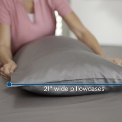 My Pillow Pillow Case Set 100% Certified Giza Long Staple Cotton