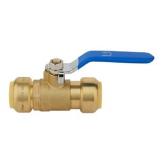 EFIELD 12 PCS 1/2″ PUSH FIT BALL VALVE HOT &COLD WITH CLIP, LEAD FREE