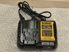 DEWALT DCB1104 12V/20V MAX 4A Li-Ion Fast Battery Charger, Black OEM Bulk