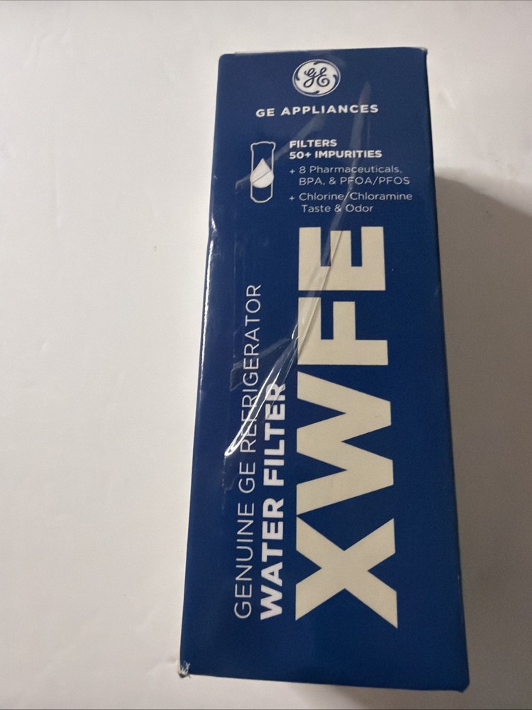 GE Appliances Genuine XWFE Refrigerator Water Filter Lead BPA No Chip