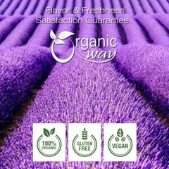 Organic Way Dried Lavender Flower Buds Whole – Organic, Kosher & USDA Certified