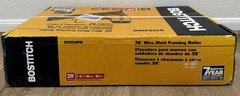 BOSTITCH 28 Degree Pneumatic Top Load Wire Weld Framing Nailer BTF83WW 3.25”