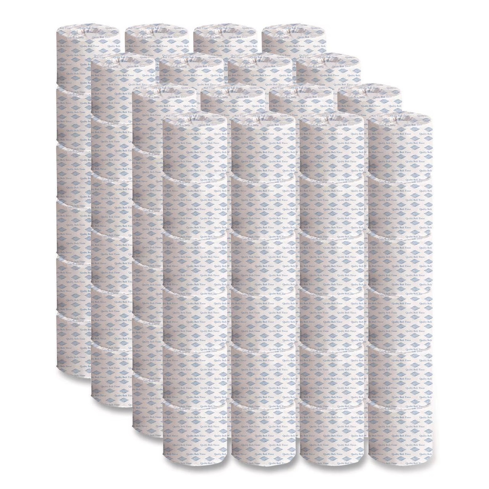 GEN Standard Bath Tissue, 2-Ply, White, 400 Sheets per Roll, 96 Rolls Carton