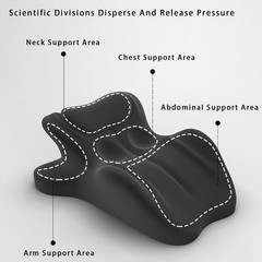 Sweet Spot Couple Pillow Couple Pillow Hip Pad Wedge Pillow Memory Foam 27°Angle