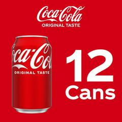 Coca-Cola Soda Pop Fridge pack Cans, 12 fl oz, 12 pack Free Shipping