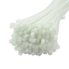 10 Inch Cable Ties – 100 Pack – UV Weather Resistant – HEAVY DUTY 75 Pounds