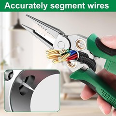 8 In 1 Wire Stripper Wire Stripping Tool with Voltage Tester Cable Cutters US