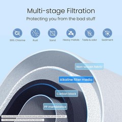 Waterdrop Alkaline Countertop Water Filter, 12 Months or 8,000 Gallons Long-Life