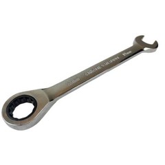 Ratchet Wrench Combination Kit Metric Fixed Spanners Tool 7 Piece Set 8mm-19mm