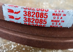 382085 Genuine OEM Grasshopper Belt For 223-227, 321D & 430D Mid-Mount Zero-Turn