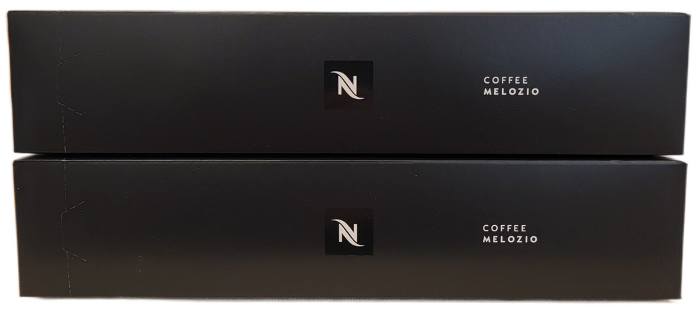 Best By 2026 Sept Nespresso Vertuo Melozio TWO SLEEVES 10 Capsules each sleeve
