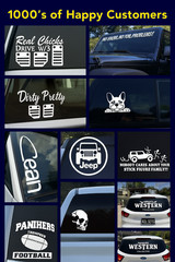 Custom Decal Sticker Vinyl Lettering Personalized Text,Window Wall Car Truck