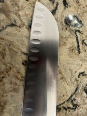 Vintage WUSTHOF Silverpoint 4184 / 17cm, 6.5″ Santoku Knife Germany