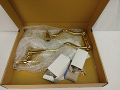 Kingston Brass KS 2102 AL Polished Brass Pot Filler WORN BOX, UNUSED