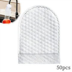 100PCS Cotton Filter Bag For Faucet, DIY Faucet Filter Cotton Bags Water Filters
