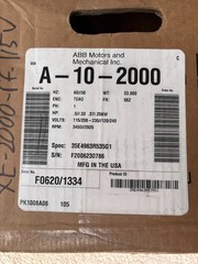 AquaFog XE 2000 and Baldor MOTOR**BOTH NEW IN BOX**