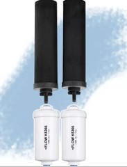 Authentic Black Berkey Filters & PF-2 Fluoride Filters Combo BRAND NEW