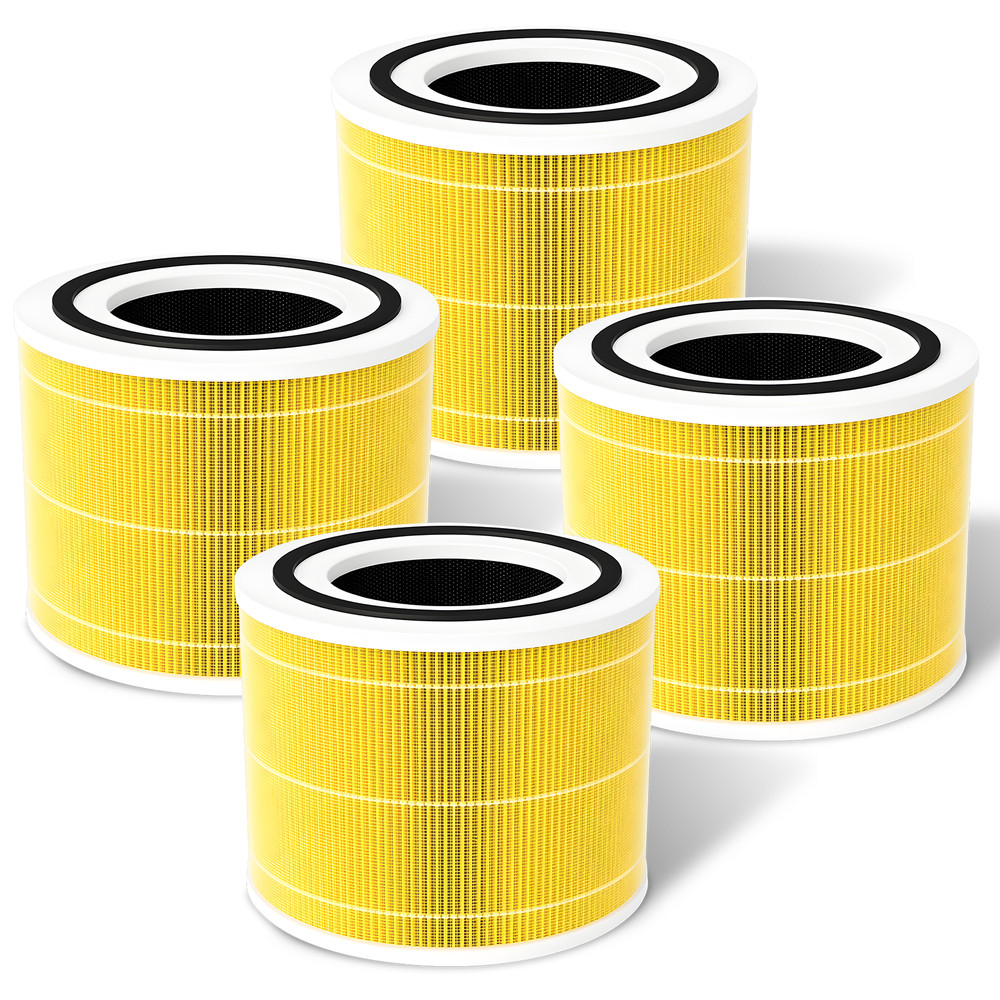 4 packs Core 300 Pet Care Replacement Filter for LEVOIT Core 300 300-P 300S