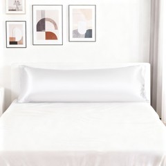 Silky Soft Satin Body Pillowcase, Machine Washable, 20×54 Inches, 23 Colors