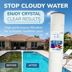 Pool Filter Replaces Pentair CCP520, R173578, 178585, PCC130, FP-32130, 4Pack