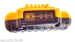 (1) Dewalt 20V DCB203 2.0 AH MAX Battery 20 Volt For Drill, Saw