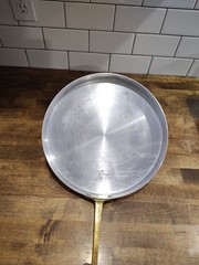 Copper 11.25″ Crepe Pan w/ Stainless Steel interior, Made in France