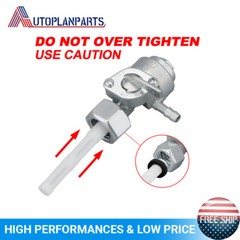 M16 x 1.5 1/4″ Fuel Shut Off Valve Petcock Switch for Generator Gas Engine Tank