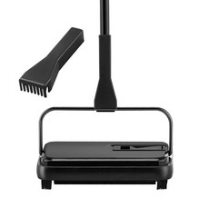 VEVOR Carpet Sweeper Floor Sweeper Manual 7.87 in Sweeping Paths Non Electric