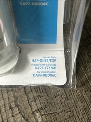 Samsung Genuine DA97-17376B ~ HAF-QIN/EXP REFRIGERATOR Water Filter New Sealed