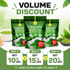 uVernal Organic Matcha Green Tea Powder – 100% Pure Matcha for Latte & Baking