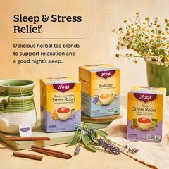 Yogi Tea – Bedtime (4 Pack) – 64 Organic Herbal Tea Bags