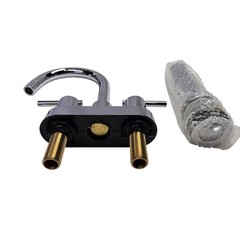 Signature Hardware 418157 Lindo 1.2 GPM Centerset Bathroom Faucet – Chrome