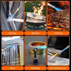 Propane Torch Kit Map Gas Torch Kit Welding Torch Soldering Torch Kit Torch Head
